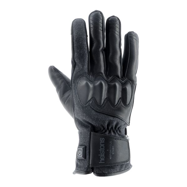 Guantes moto Helstons Curtis Calefactables Black Grey Guantes moto Helstons Curtis Calefactables Black Grey