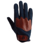 Guantes moto Helstons Duna Lady Summer 4Ways Piel Azul Tan