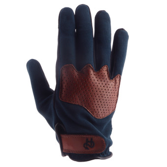 Guantes moto Helstons Dune Summer 4Ways Piel Azul Tan