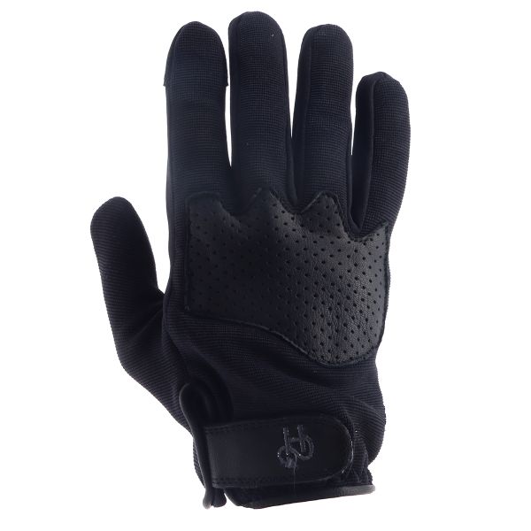 Guantes moto Helstons Dune Summer 4Ways Piel Negro Guantes moto Helstons Dune Summer 4Ways Piel Negro