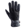 Guantes moto Helstons Fender Calentador Cuero Negro Gris