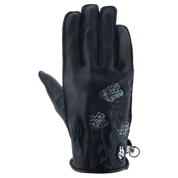 Guantes moto Helstons Flower Summer Black Guantes moto Helstons Flower Summer Black