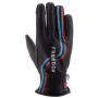 Guantes moto Helstons Freedom Lady Summer Black Blue Red