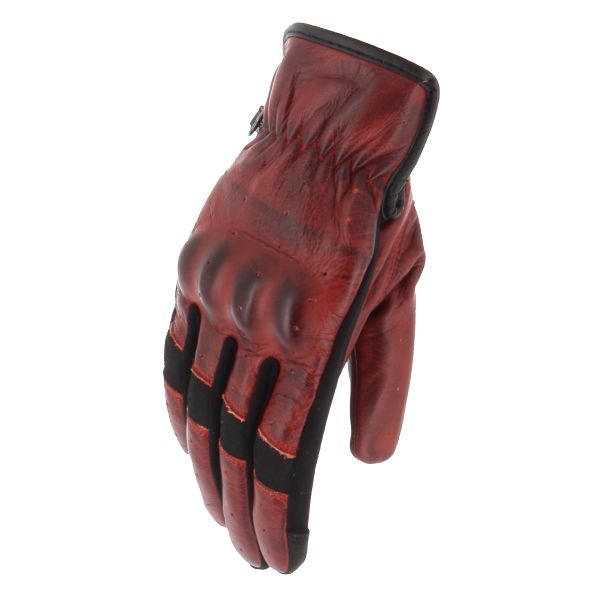 Guantes moto Helstons Holy Summer Girl Rojo Negro