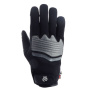 Guantes moto Helstons Jazz Winter 4Ways Piel Negro Gris