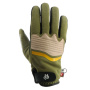 Guantes moto Helstons Jazz Invierno 4Ways Piel Caqui Beige Negro