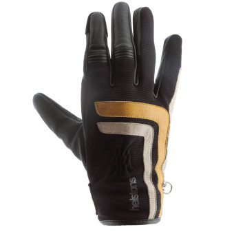 Guantes moto Helstons Jeff Summer Black Gold Beige Guantes moto Helstons Jeff Summer Black Gold Beige