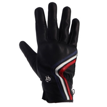 Guantes moto Helstons Line Summer Black Blue Black Red