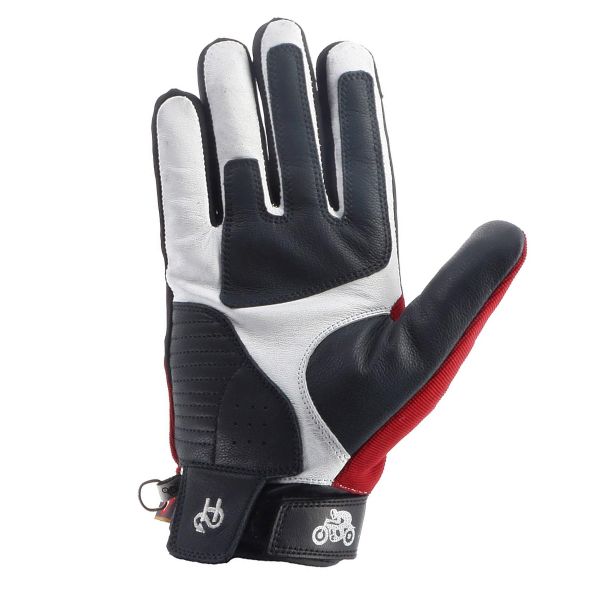 Helstons Melody Girl Invierno 4Ways Piel Burdeos Azul Blanco