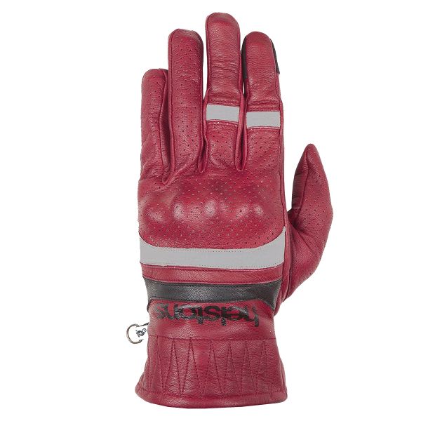 Guantes moto Helstons Mora Air Summer Burgundy White