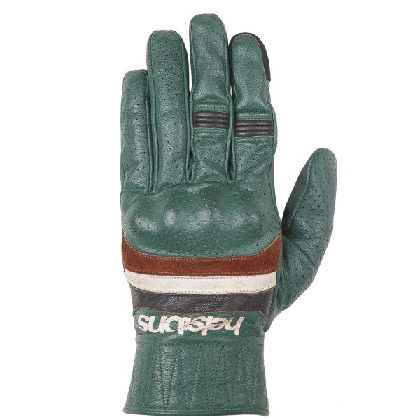 Guantes moto Helstons Mora Air Summer Green Brown Guantes moto Helstons Mora Air Summer Green Brown