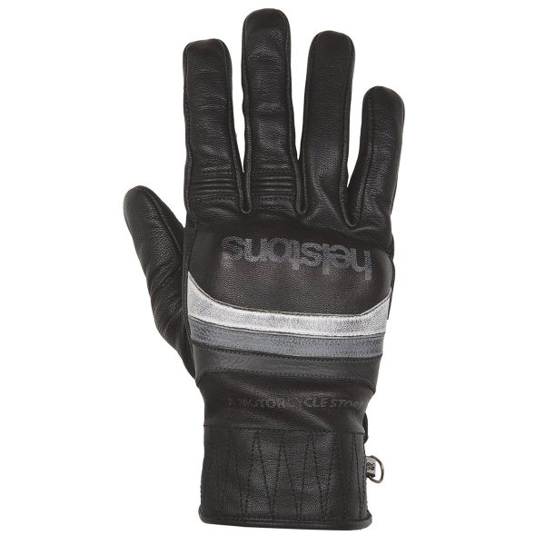 Guantes moto Helstons Mora Black White Grey Guantes moto Helstons Mora Black White Grey