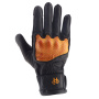 Guantes moto Helstons Neo Air Verano Piel Negro Oro