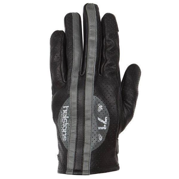 Guantes moto Helstons Record Air Summer Black Grey