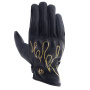 Guantes moto Helstons Vara Air Verano Cuero Negro Beige