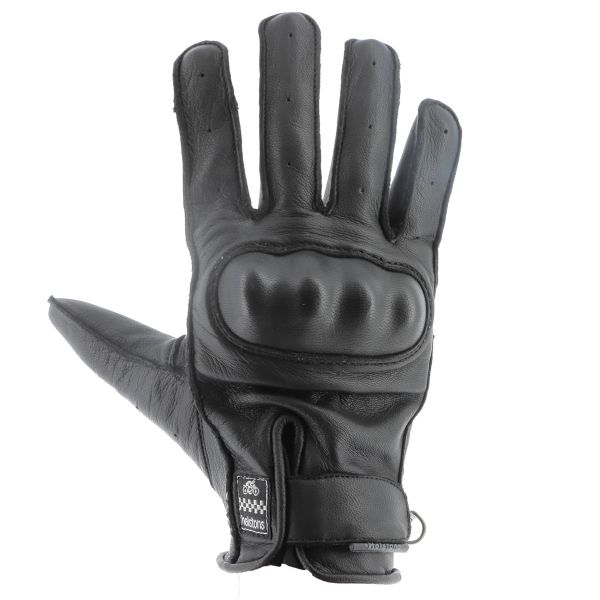 Guantes moto Helstons Roko Black Black Guantes moto Helstons Roko Black Black