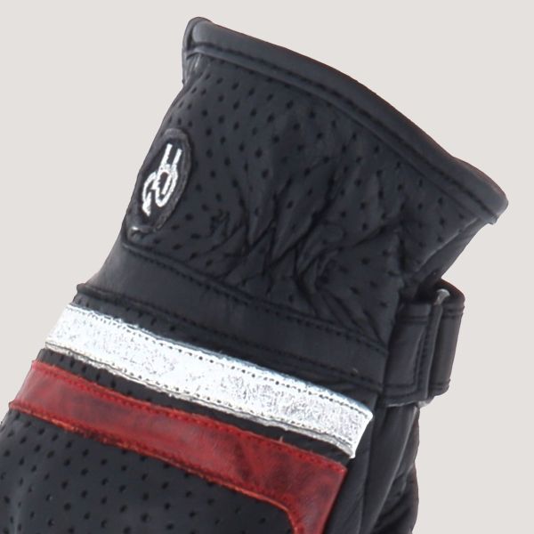 Helstons Rush Air Verano Negro Blanco Rojo