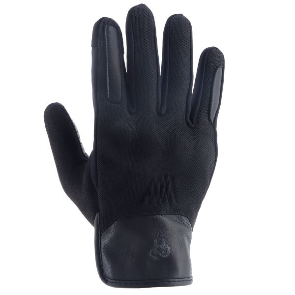 Guantes moto Helstons Saxo Summer 4Ways Cuero Negro Guantes moto Helstons Saxo Summer 4Ways Cuero Negro
