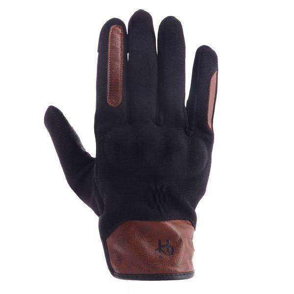 Guantes moto Helstons Saxo Summer 4Ways Piel Negro Tan