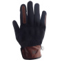 Guantes moto Helstons Sexy Lady Verano 4Ways Cuero Noir Tan