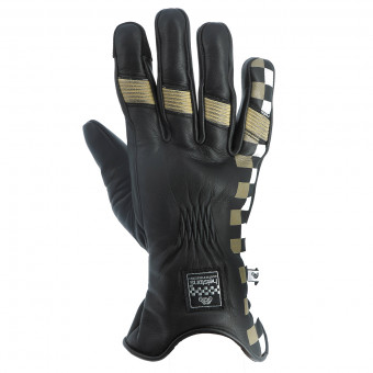 Guantes moto Helstons Steve Winter Black Beige Guantes moto Helstons Steve Winter Black Beige