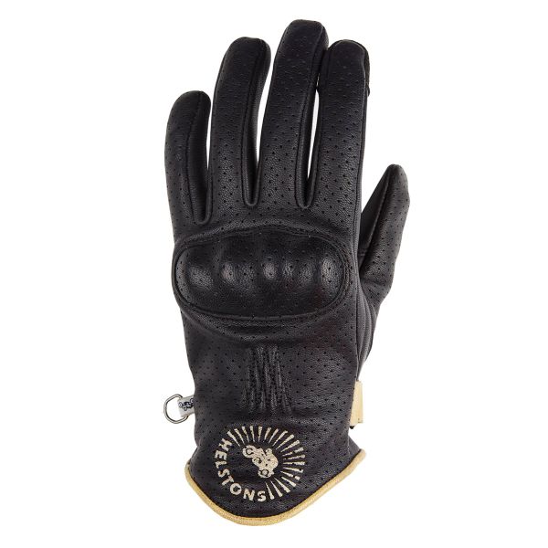Guantes moto Helstons Sunshine Air Summer Lady Black Beige Guantes moto Helstons Sunshine Air Summer Lady Black Beige