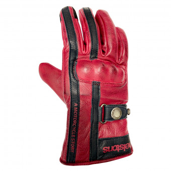 Guantes moto Helstons Tinta Winter Lady Burgundy Blue Guantes moto Helstons Tinta Winter Lady Burgundy Blue