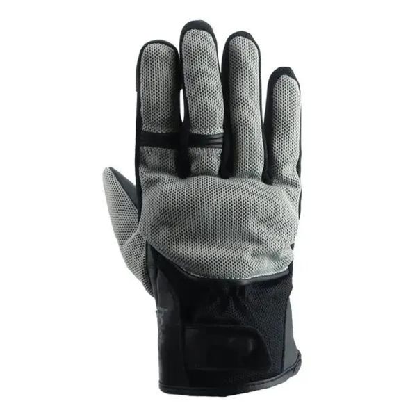 Guantes moto Helstons Venturi Air Verano Negro Plata