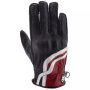 Guantes moto Helstons Virage Lady Summer Black Burgundy