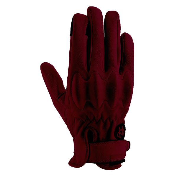 Guantes moto Helstons Wave Lady Air Summer Burgundy Guantes moto Helstons Wave Lady Air Summer Burgundy