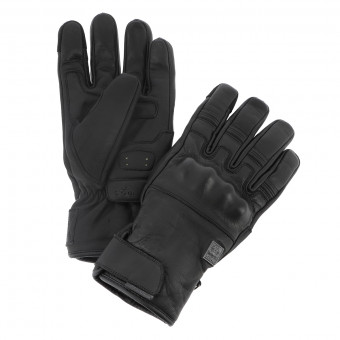 Guantes moto Helstons Wislay Winter Black Black Guantes moto Helstons Wislay Winter Black Black