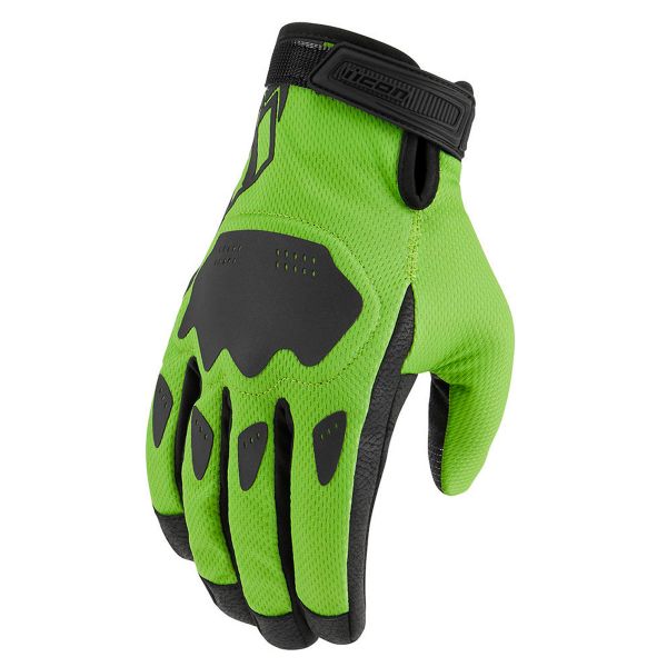 Guantes moto ICON Hooligan CE Glove Green