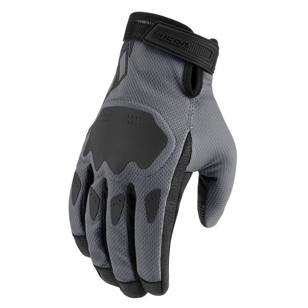 Guantes moto ICON Hooligan CE Glove Grey