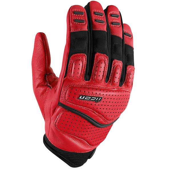 Guantes moto ICON Superduty 2 Red
