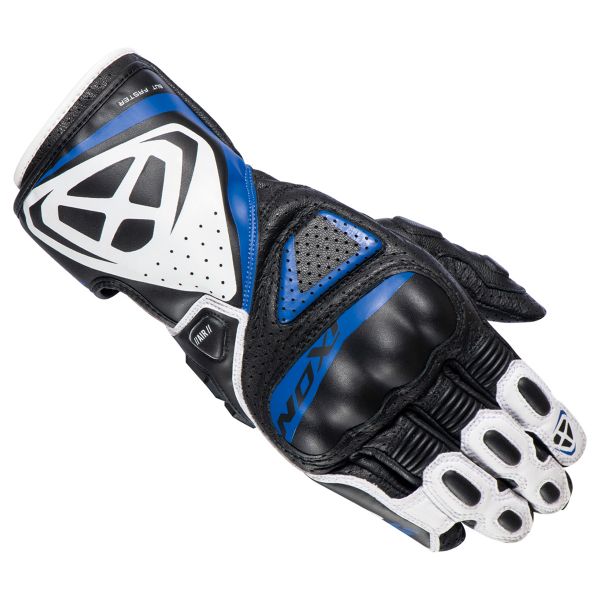 Guantes moto Ixon GP5 Air Black White Blue