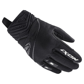Guantes moto Ixon Hurricane 2 Kid Negro Blanco