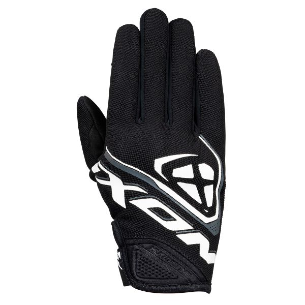 Guantes moto Ixon Hurricane Kid Black White
