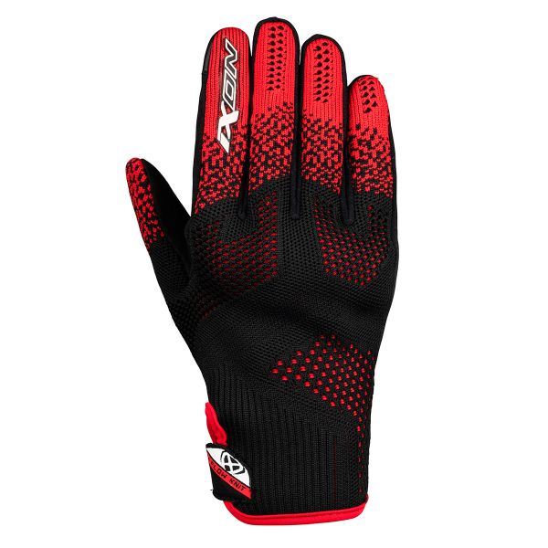 Guantes moto Ixon Ixflow Knit Black Red