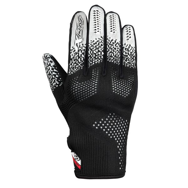 Guantes moto Ixon Ixflow Knit Black White