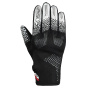 Guantes moto Ixon Ixflow Knit Black White