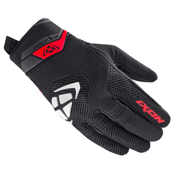 Guantes moto Ixon Mig 2 Airflow Black White Red