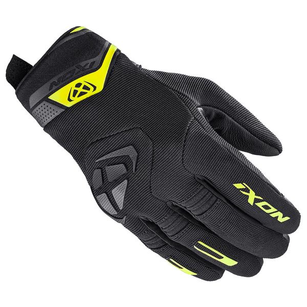 Guantes moto Ixon Mig 2 Black Bright Yellow Guantes moto Ixon Mig 2 Black Bright Yellow