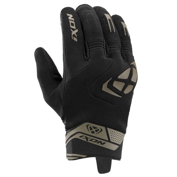 Guantes moto Ixon Mig 2 Negro Caqui