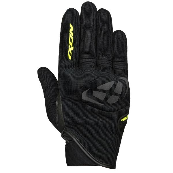 Guantes moto Ixon Mig Black Bright Yellow