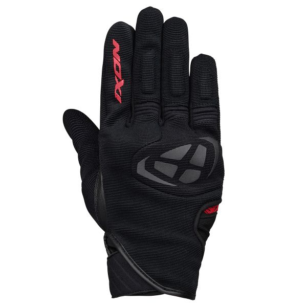 Guantes moto Ixon Mig Black Red Guantes moto Ixon Mig Black Red