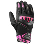 Guantes moto Ixon Mirage Air Lady Negro Fushia