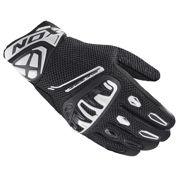 Guantes moto Ixon Mirage Airflow Black White