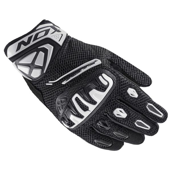 Guantes moto Ixon Mirage Airflow L Black White Guantes moto Ixon Mirage Airflow L Black White