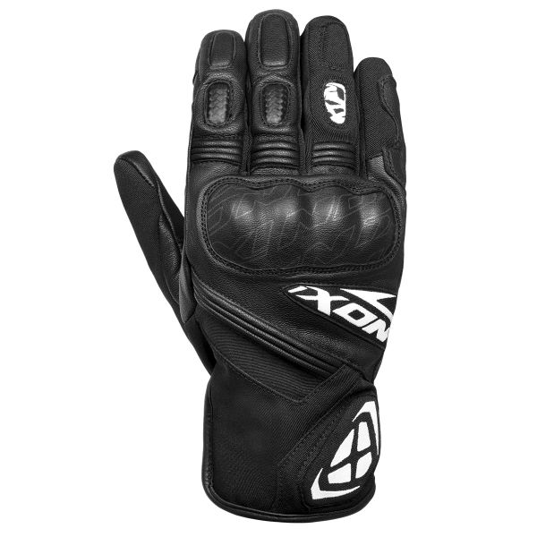 Guantes moto Ixon Ms Rage Black White Guantes moto Ixon Ms Rage Black White