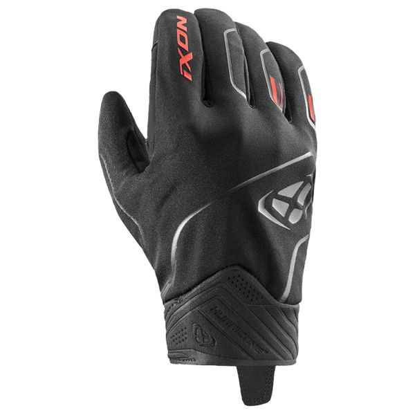 Guantes moto Ixon Pro Hurricane 2 Noir Rouge Vif Guantes moto Ixon Pro Hurricane 2 Noir Rouge Vif